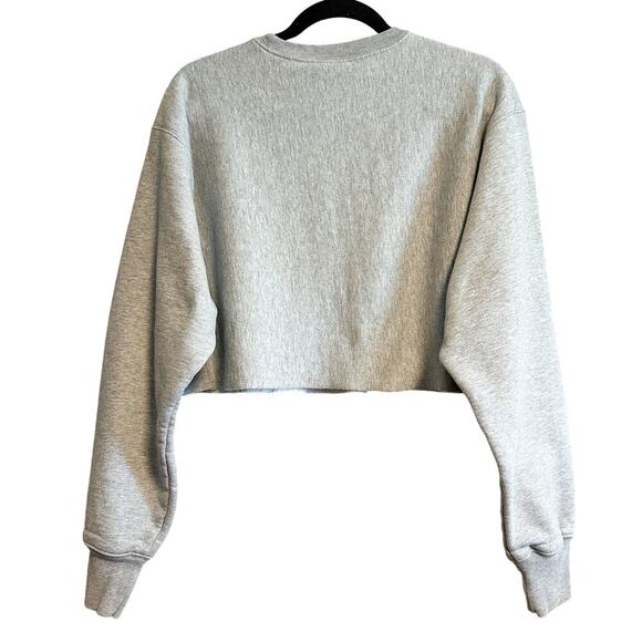 Champion Gray Cropped Sweatshirt - Picture 2 of 11